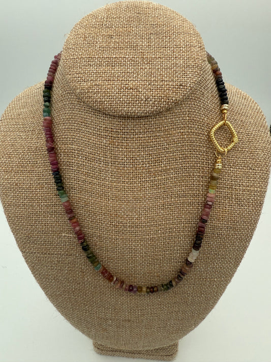 Tourmaline Gemstone Necklace
