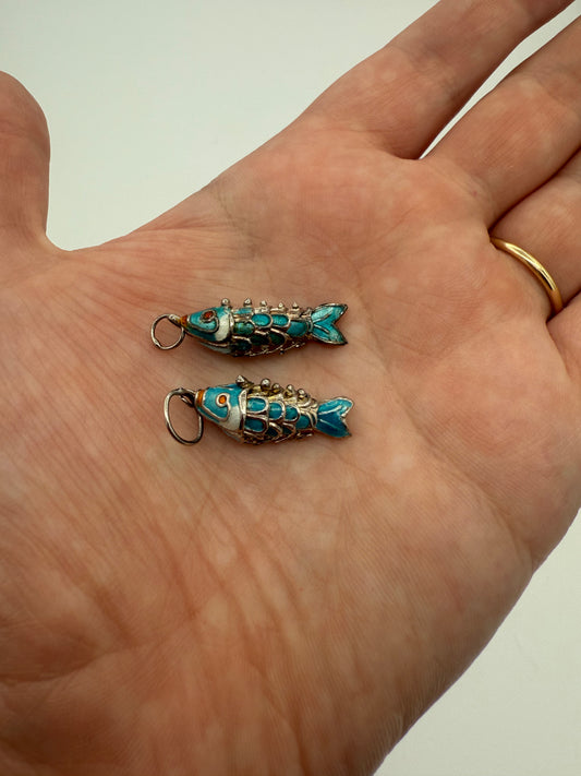 Vintage Closinne Fish Charm/Pendant