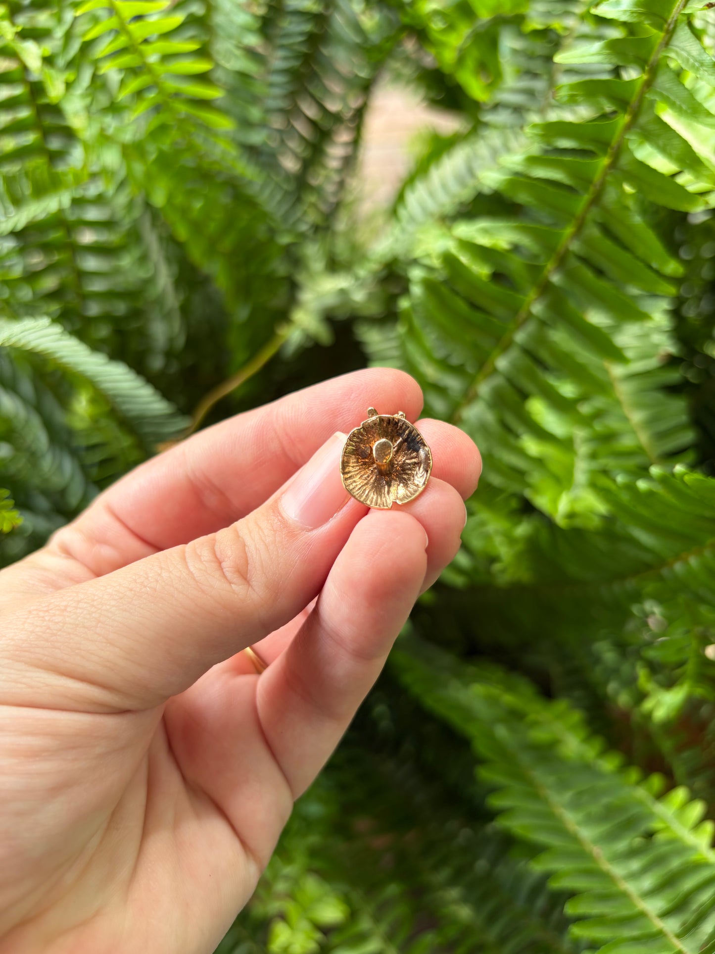 Gnome on Mushroom Charm
