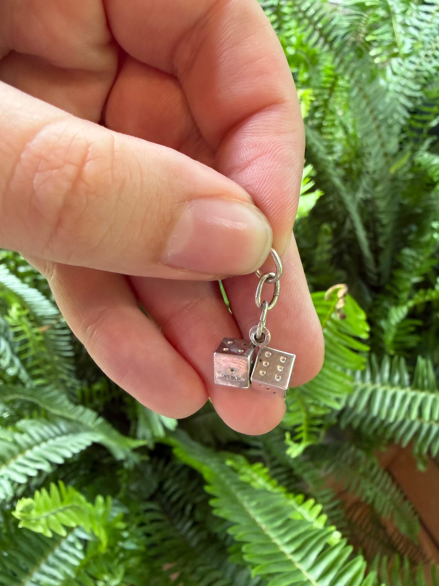 Sterling Silver Dice