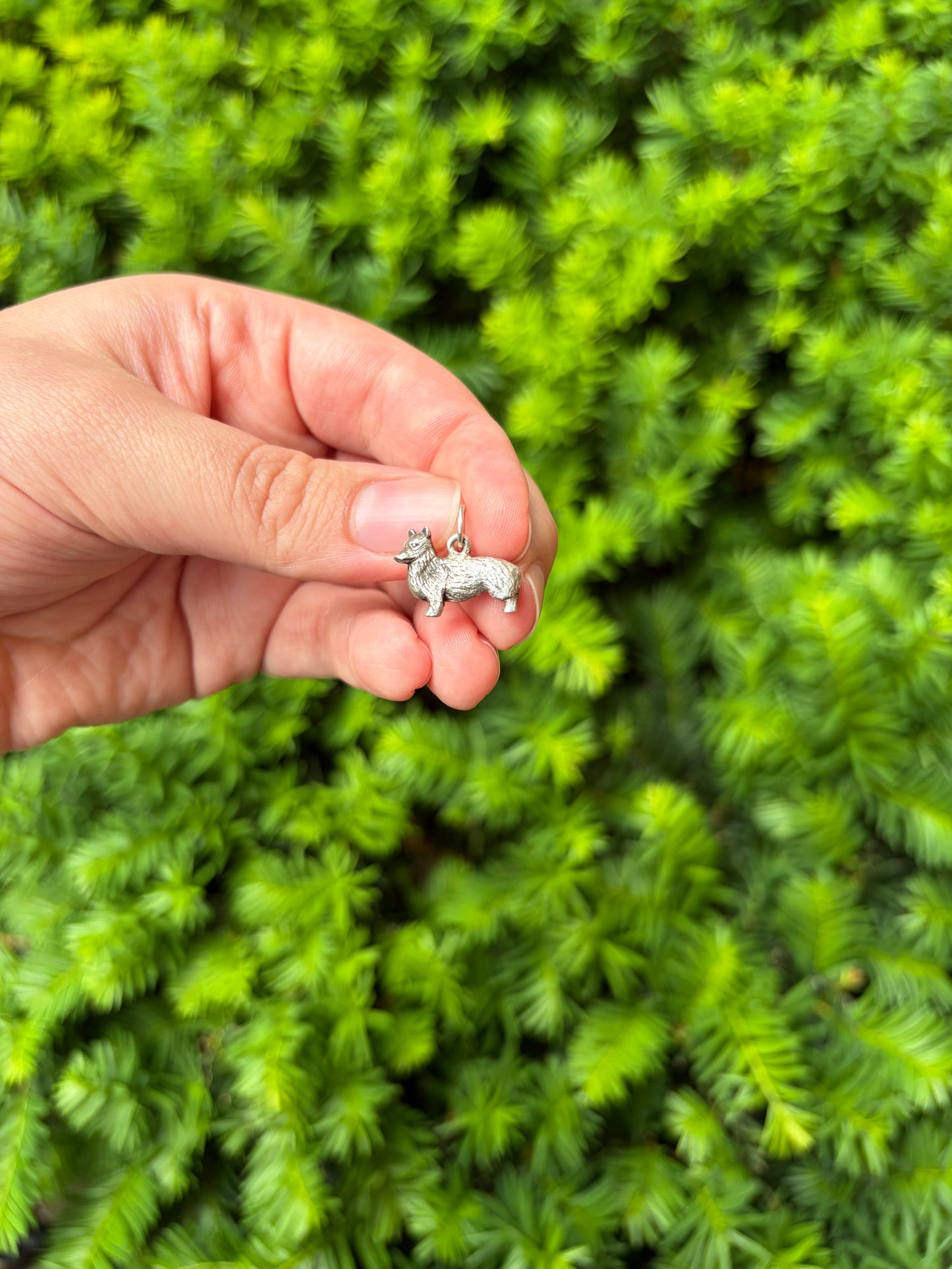 Sterling Silver Corgi