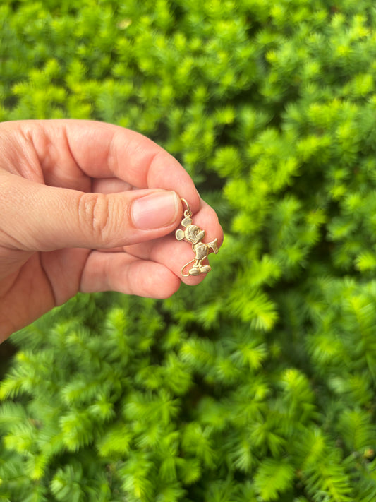 14k Mickey Mouse Charm
