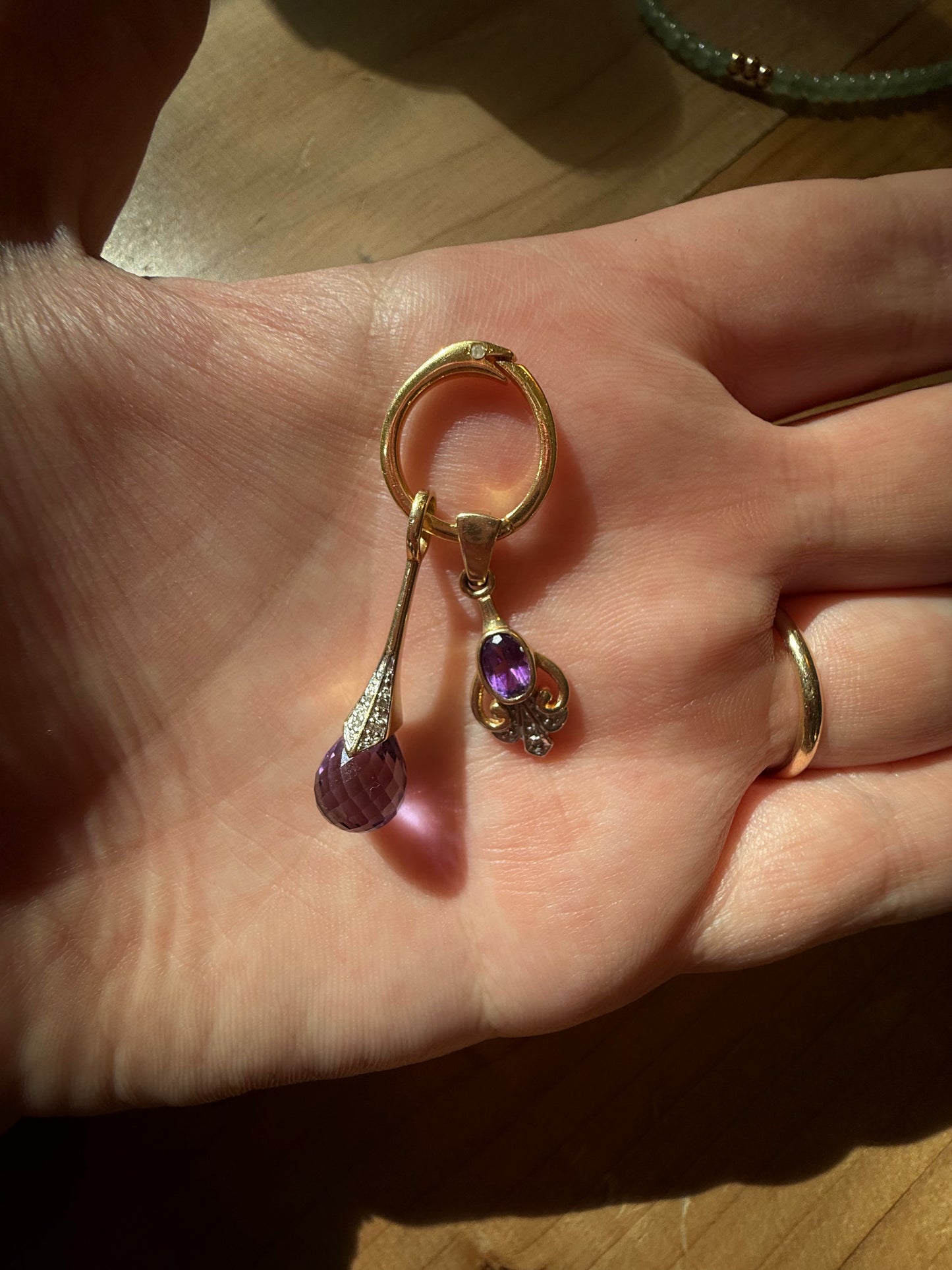 Amethyst Pendants