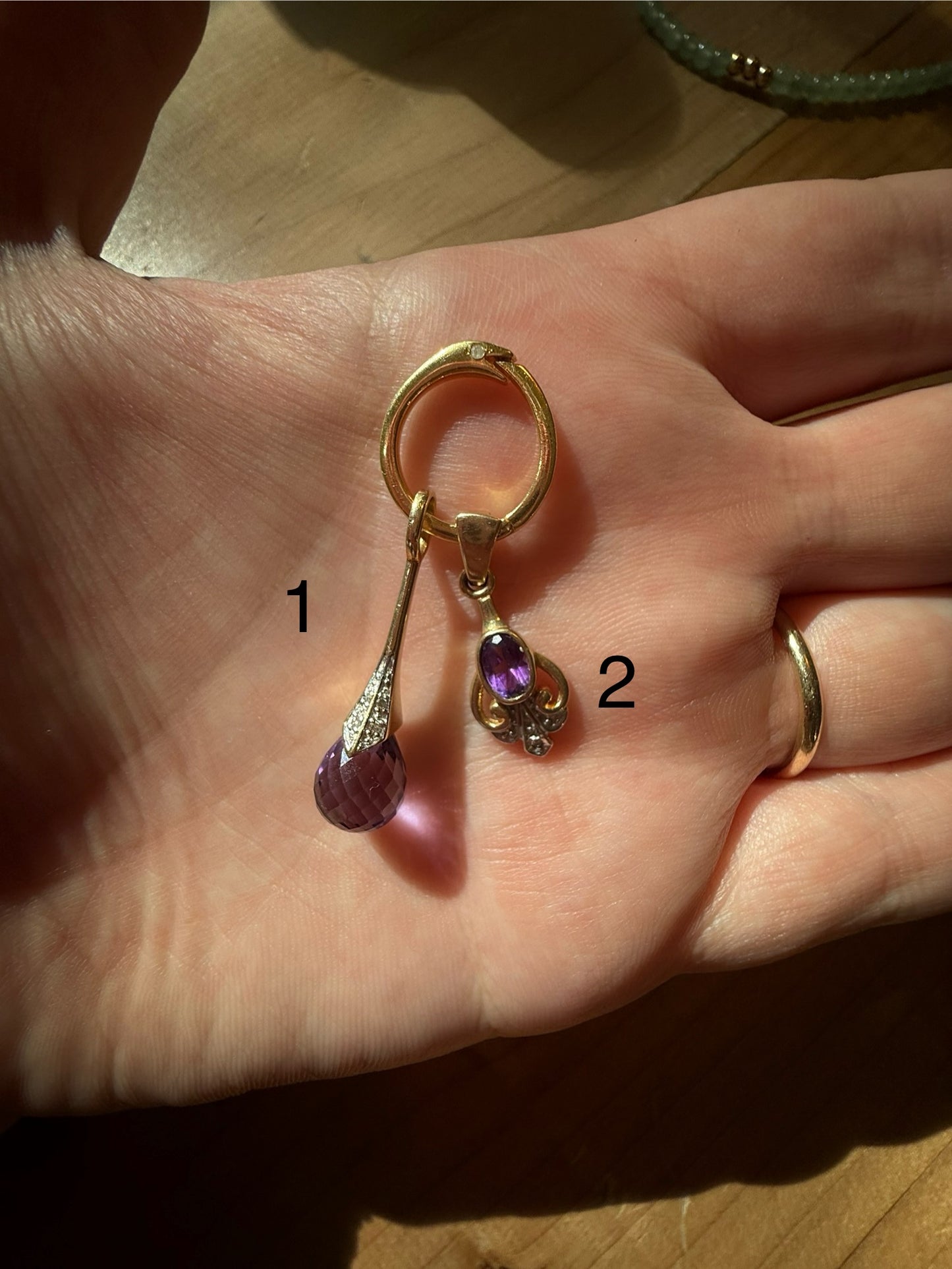 Amethyst Pendants