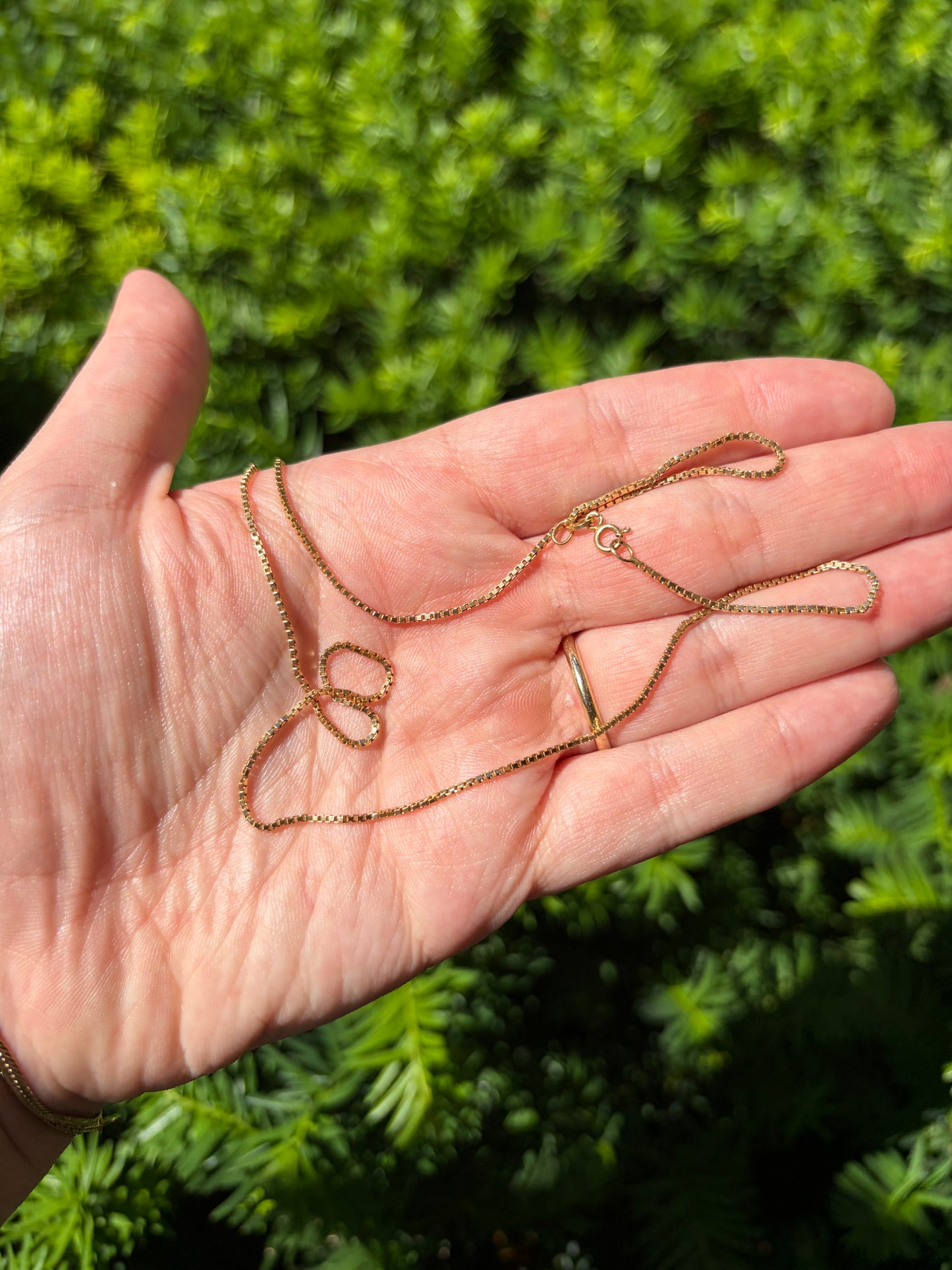 14k Box Chain