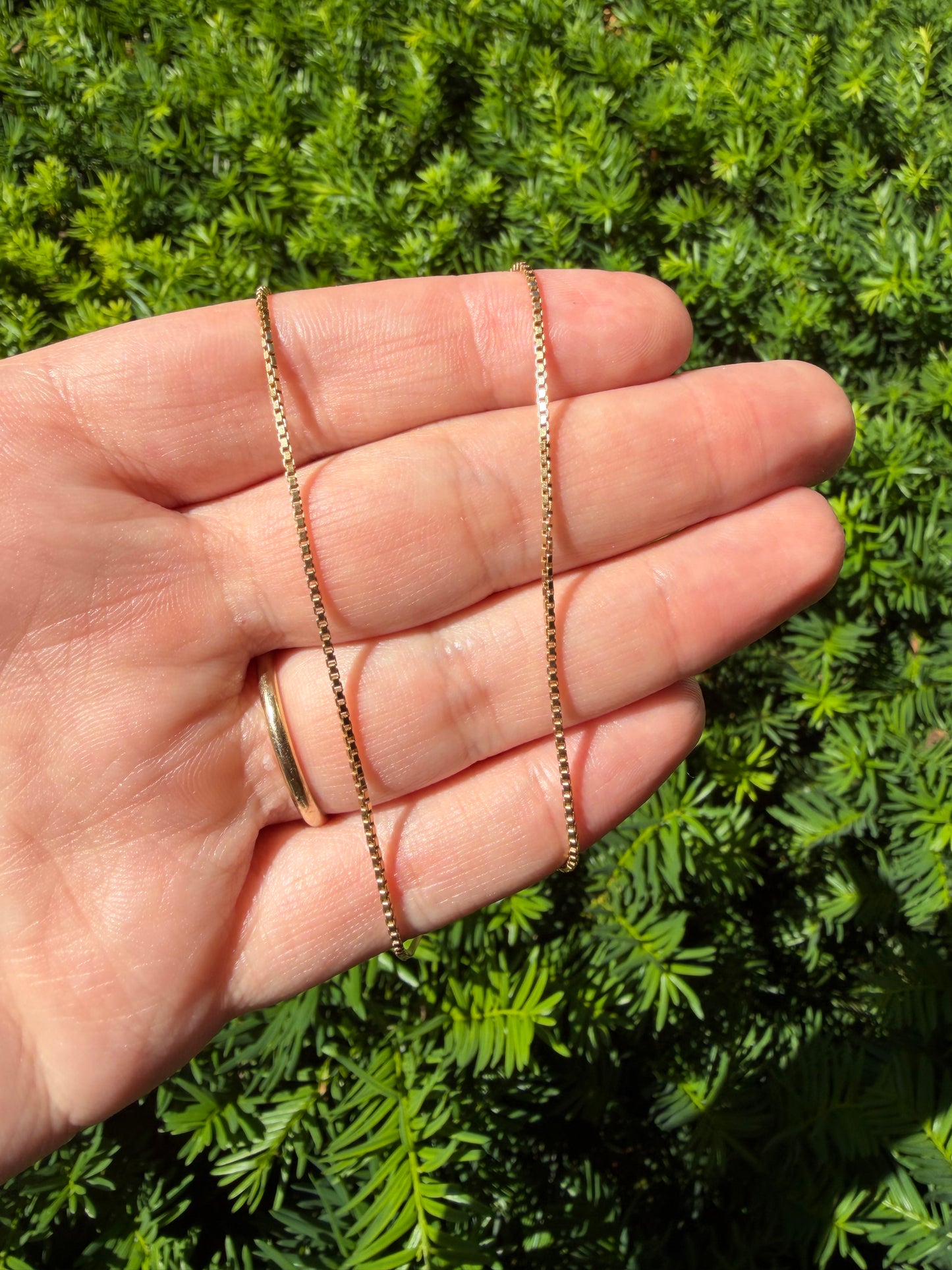 14k Box Chain