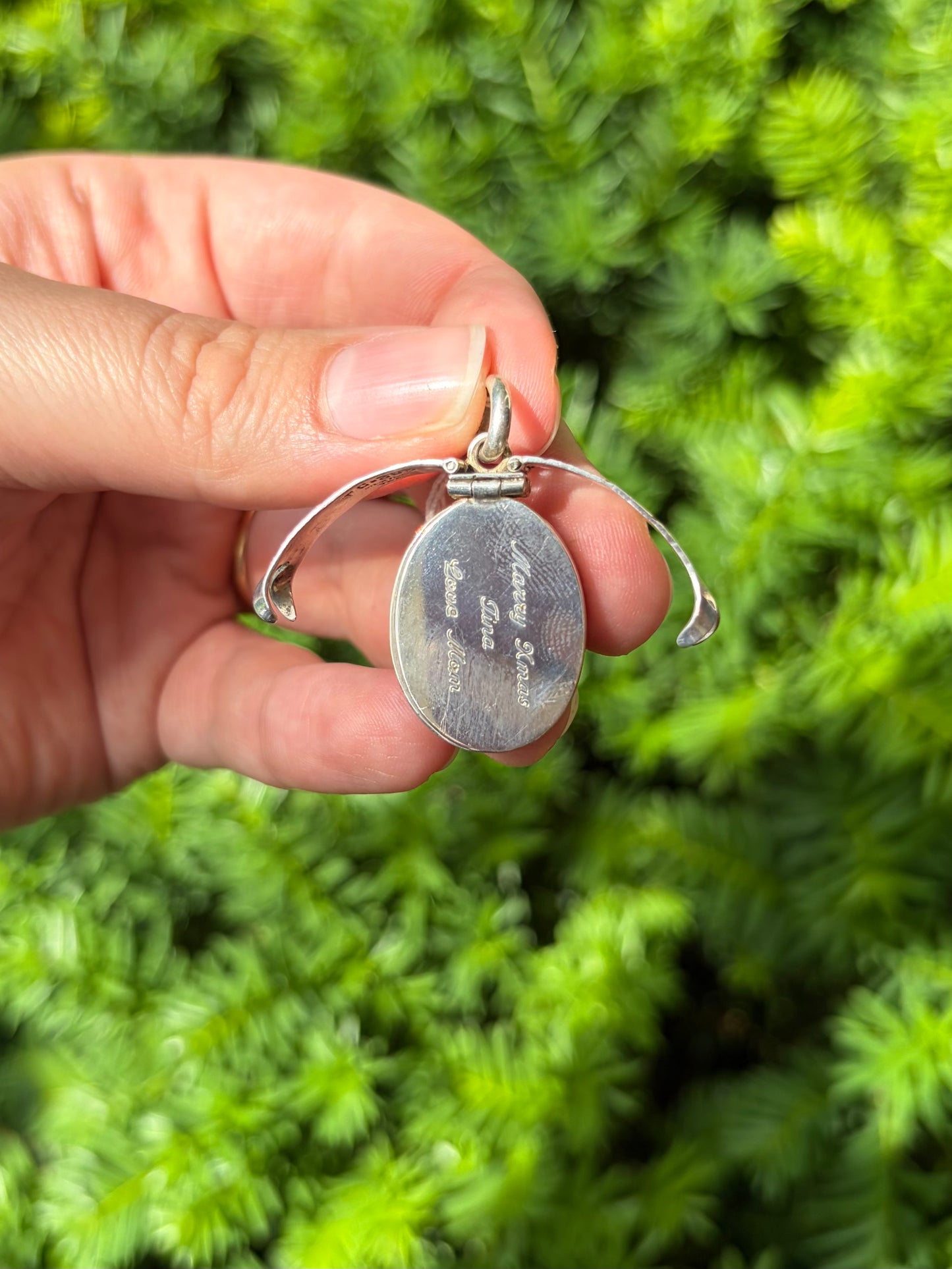 Sterling Silver Oval Multi-Picture Locket