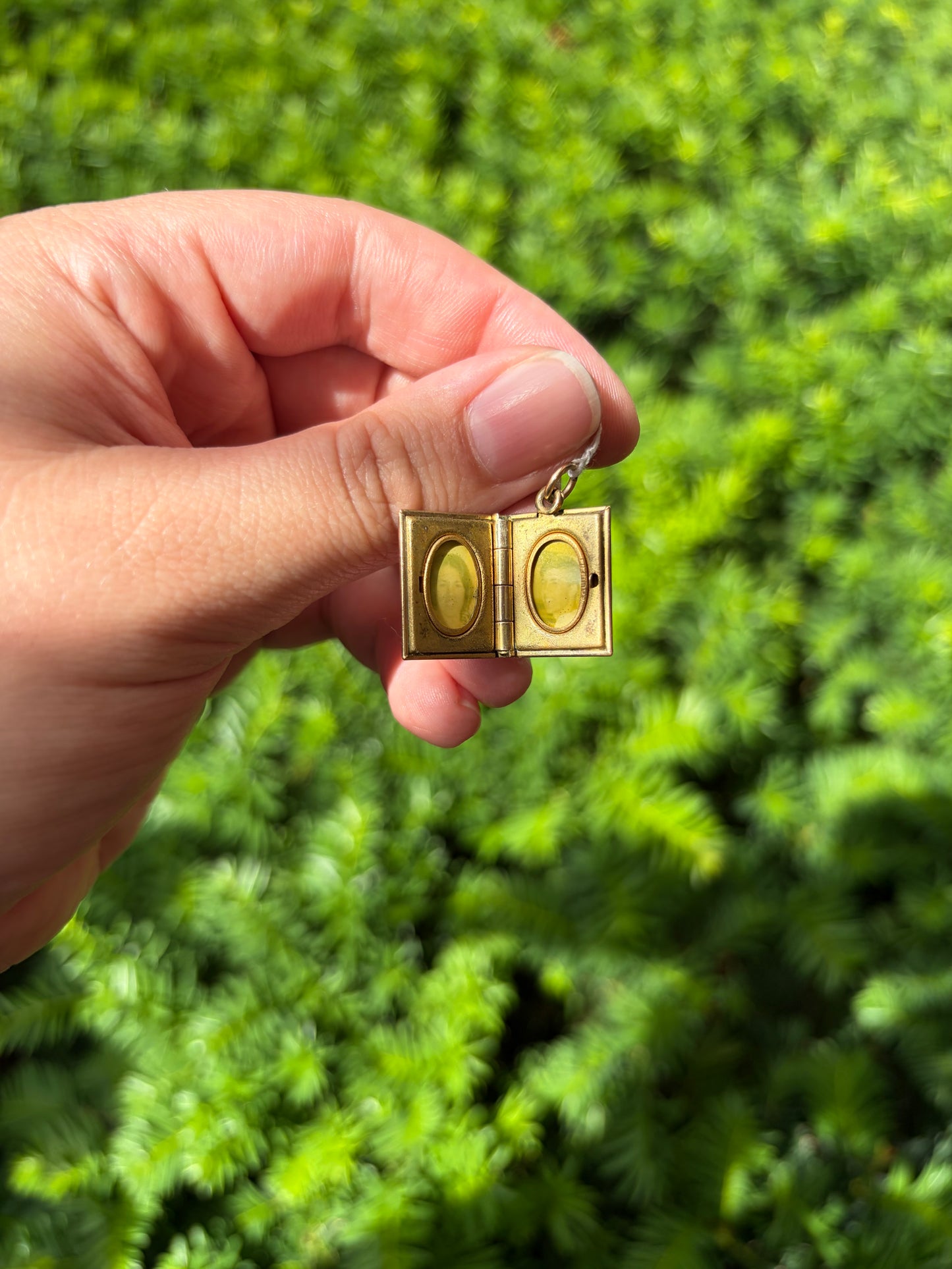 Gold Fill Book Locket