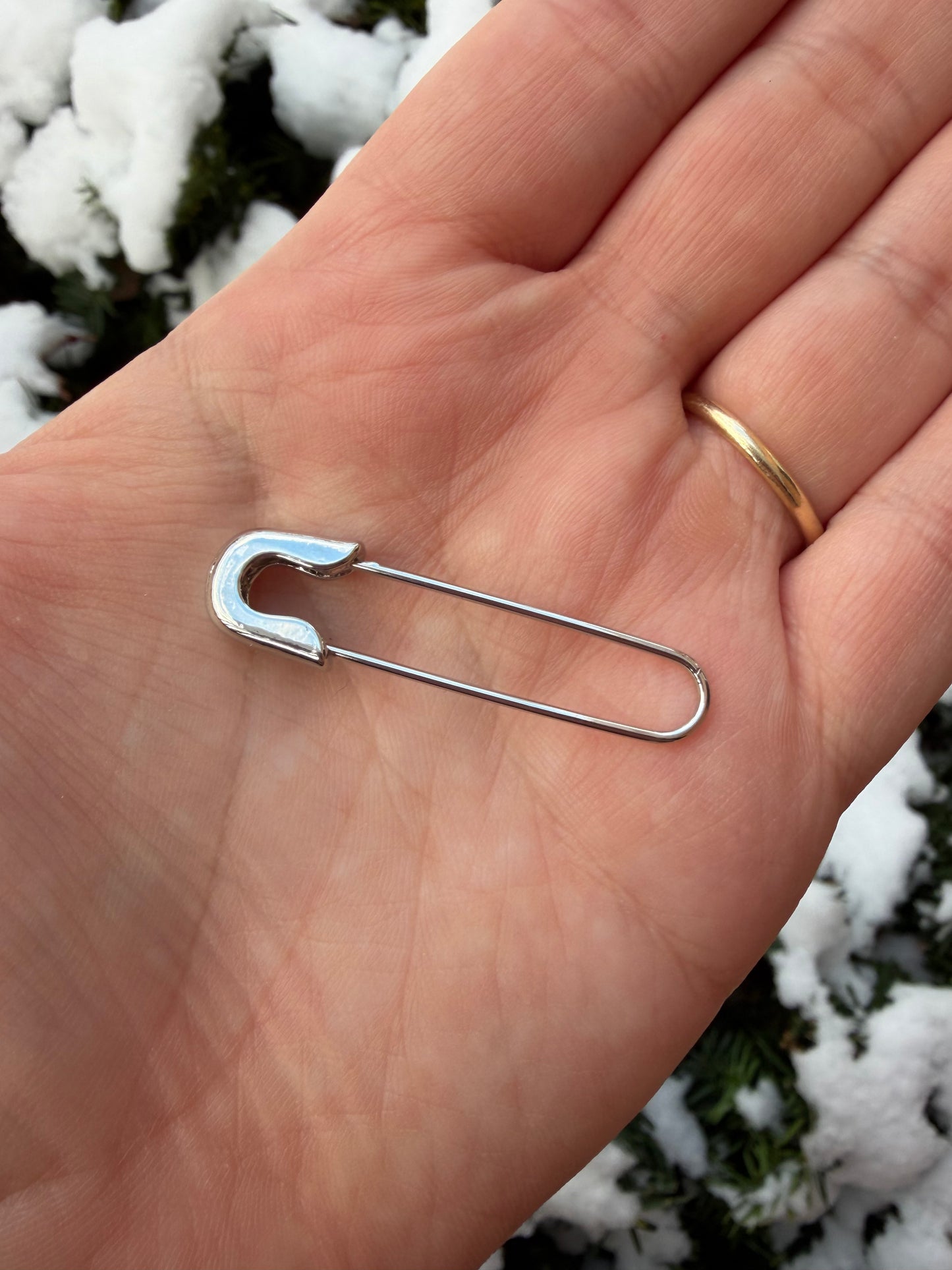 Sterling Silver Safety Pin