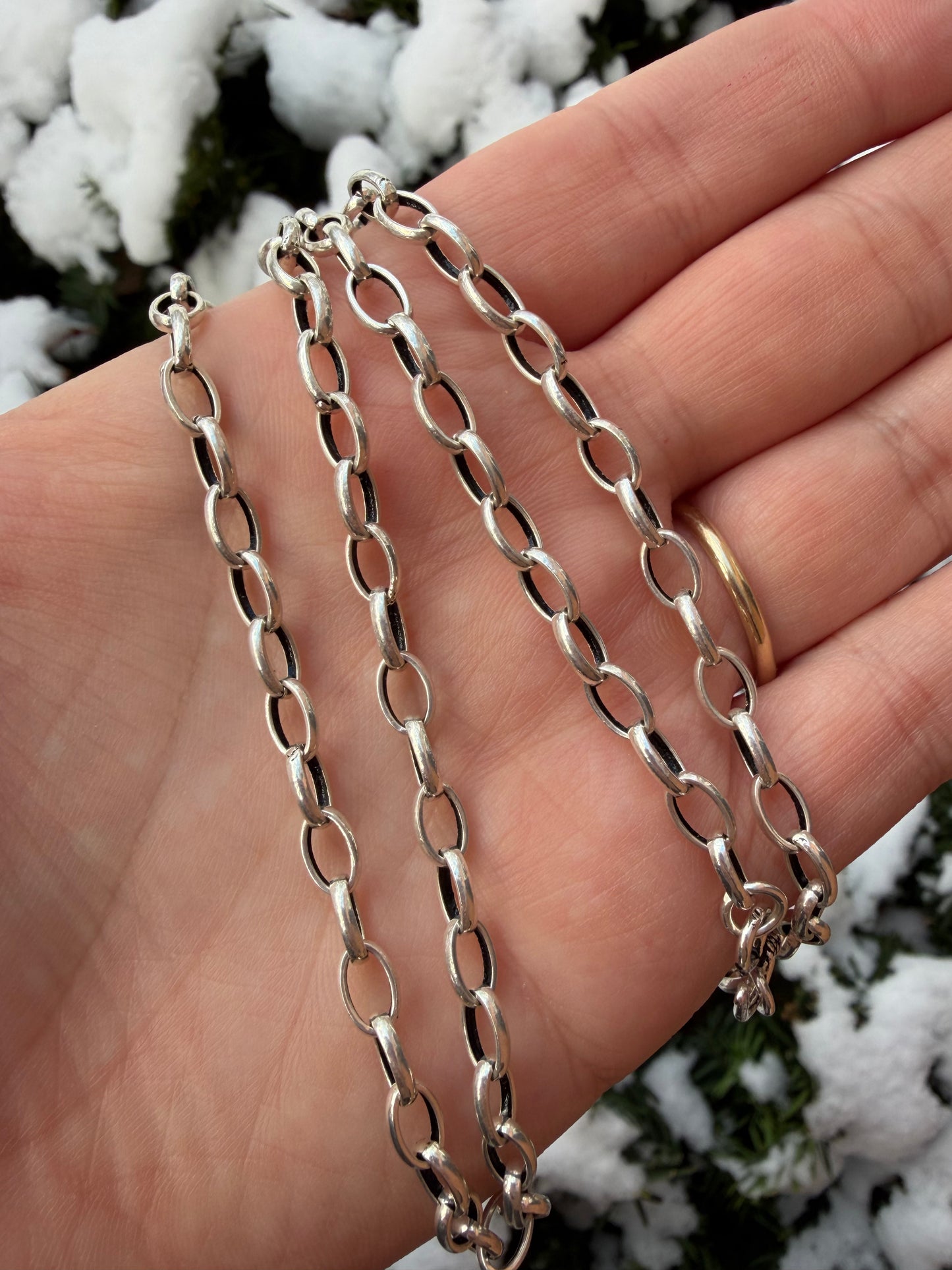 Vintage Sterling Silver Chain