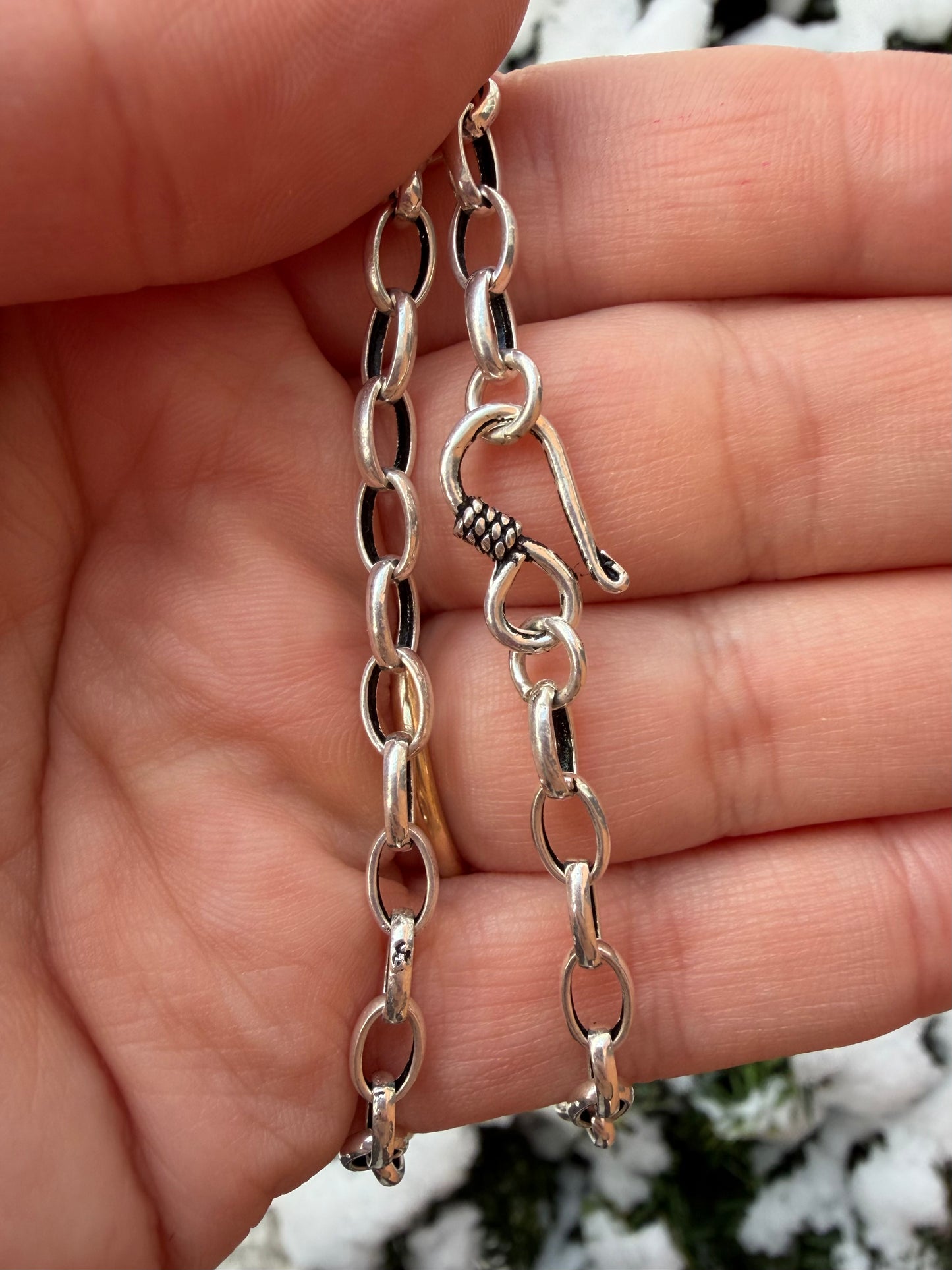 Vintage Sterling Silver Chain