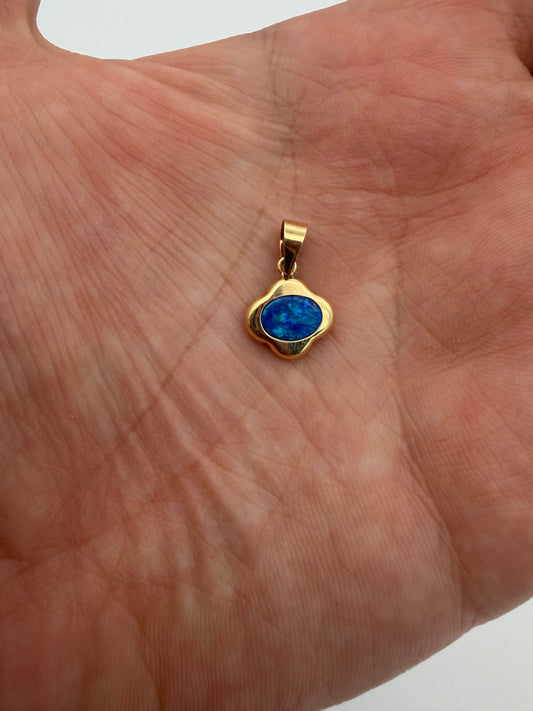 14k Opal Charm