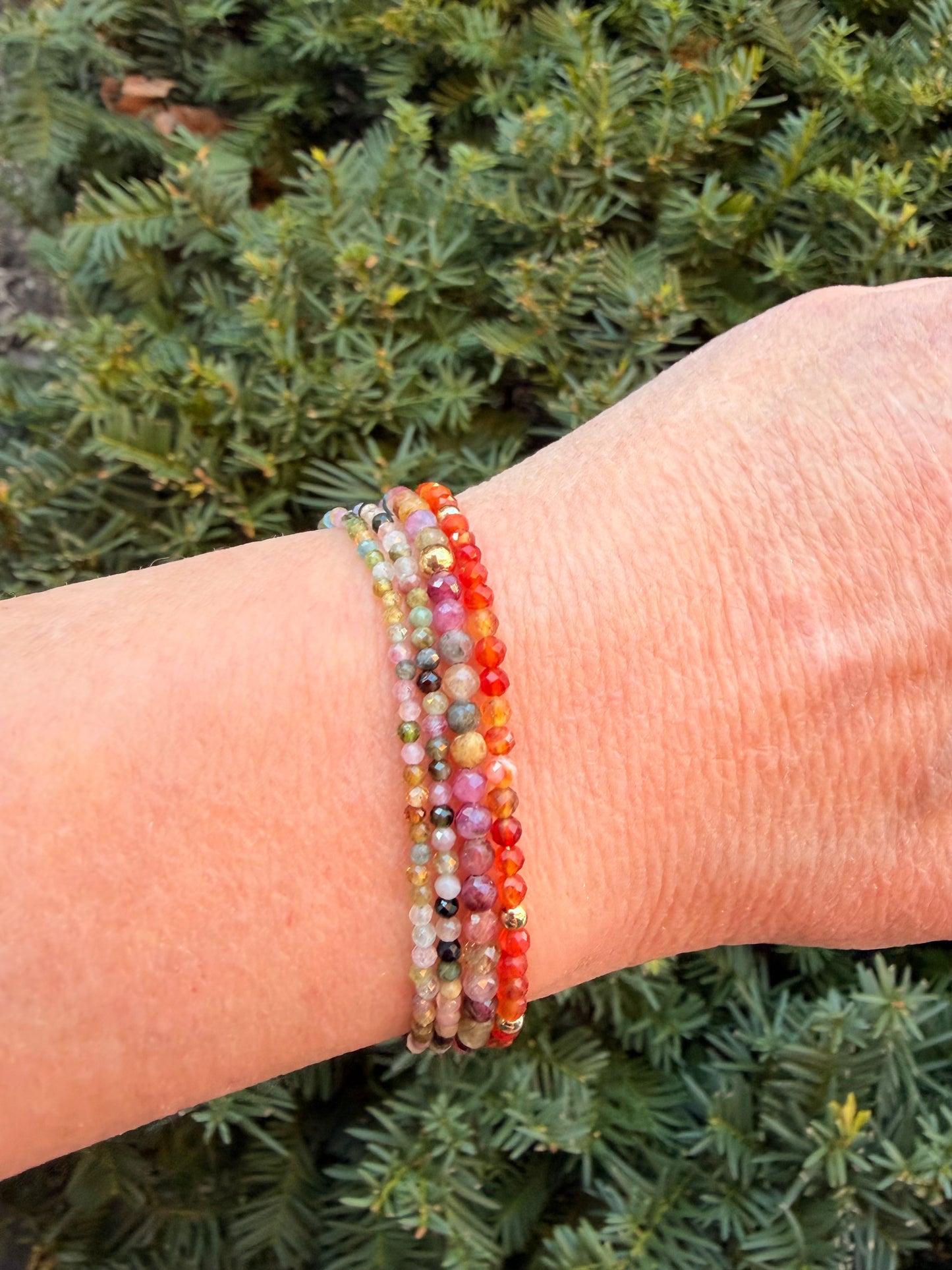 Mixed Gemstone Bracelets