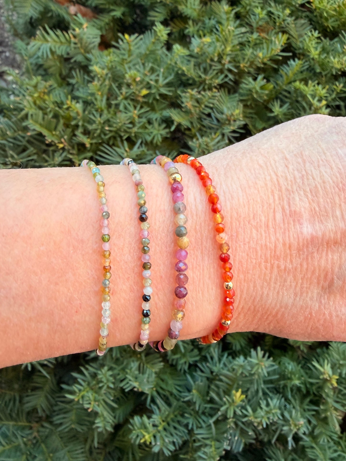 Mixed Gemstone Bracelets