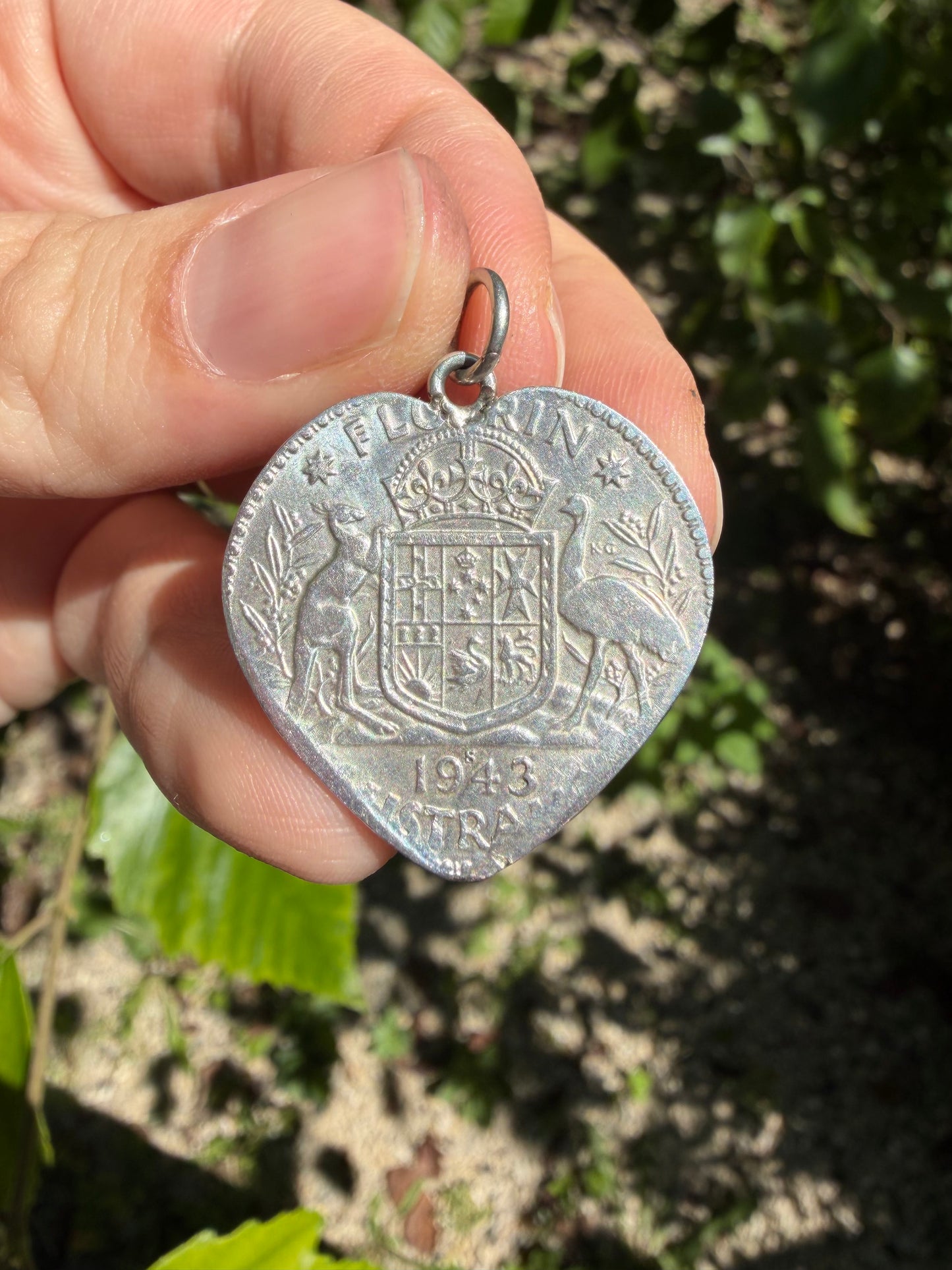 WWII "Trench Art" Love Token- Australian