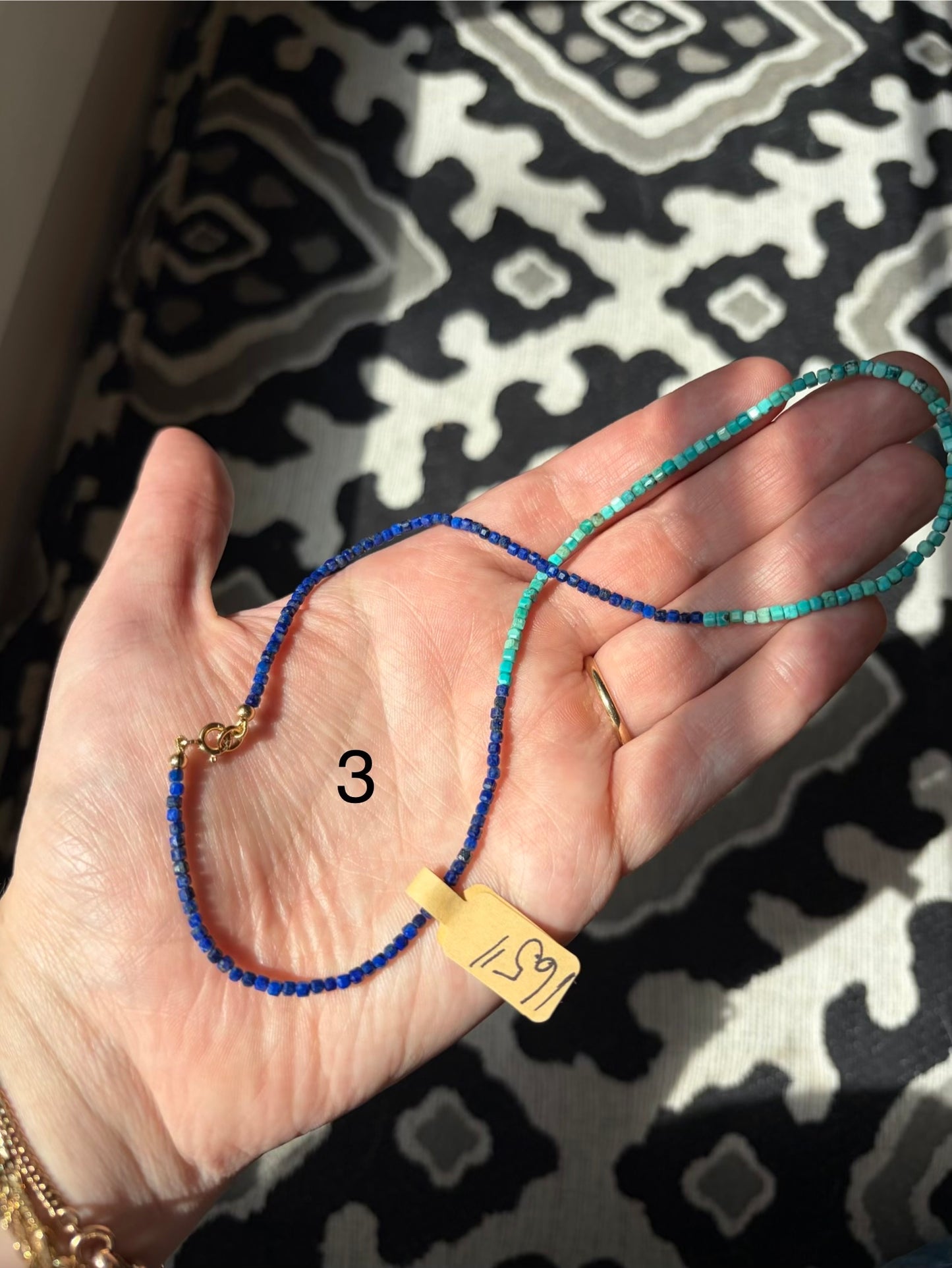 Lapis and Turquoise Necklaces
