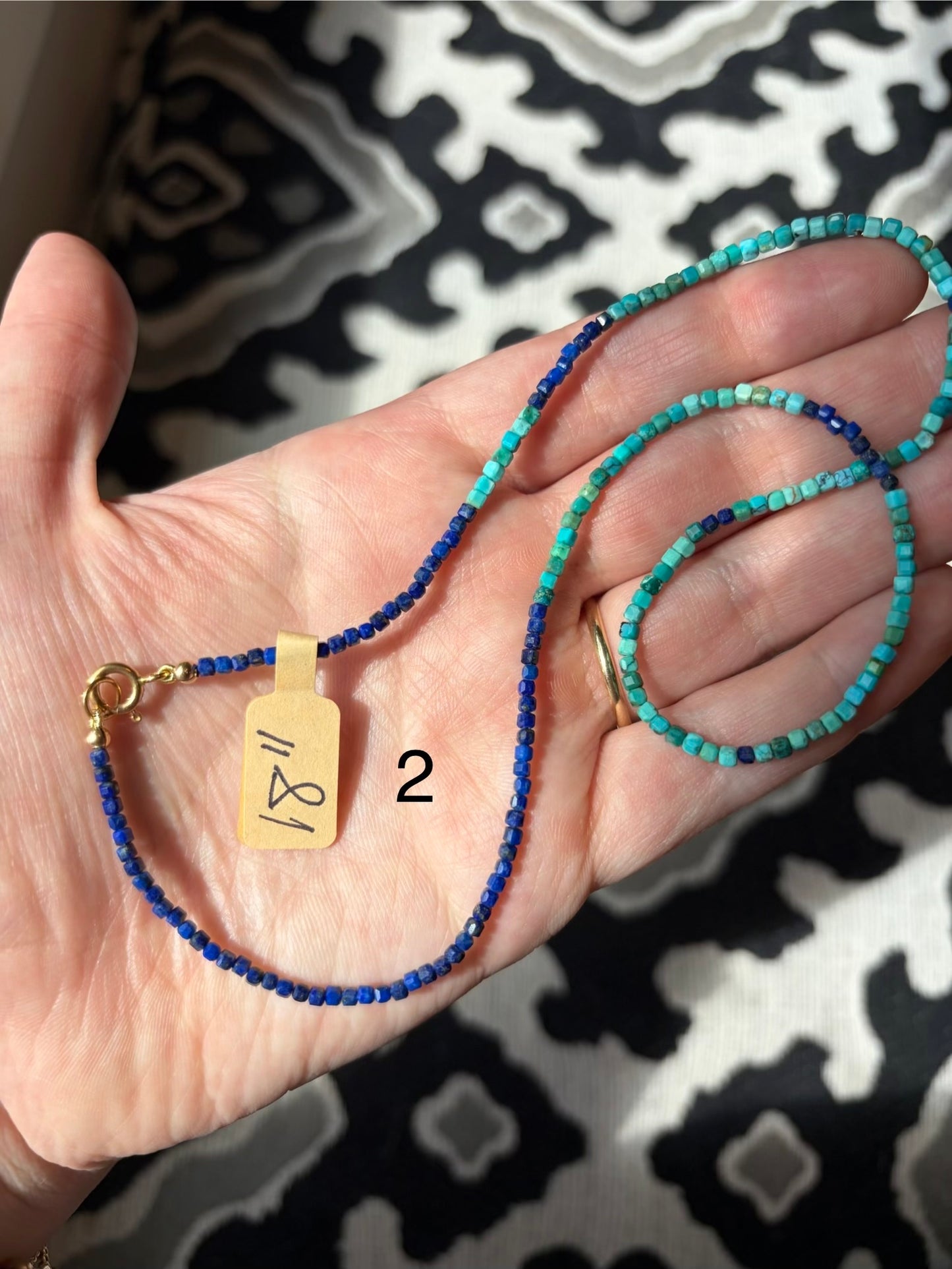 Lapis and Turquoise Necklaces