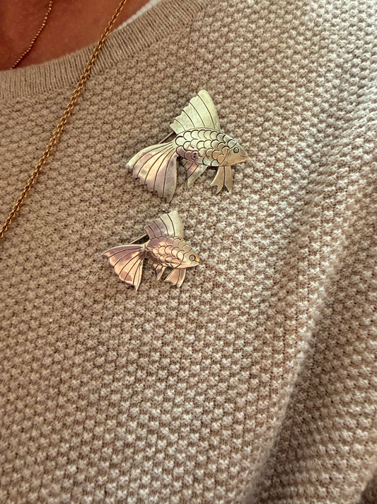 Koi Brooch