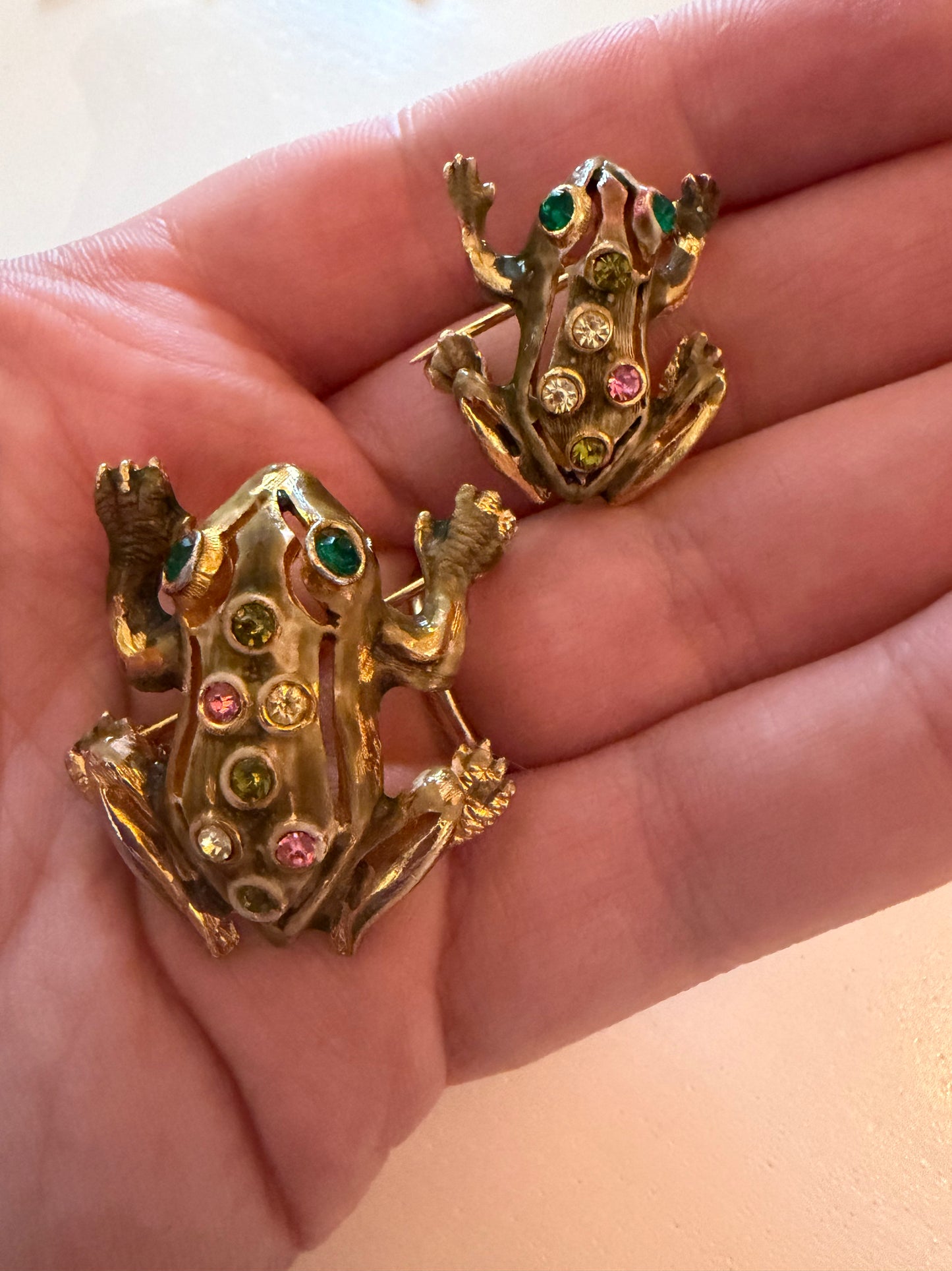 Frog Brooch