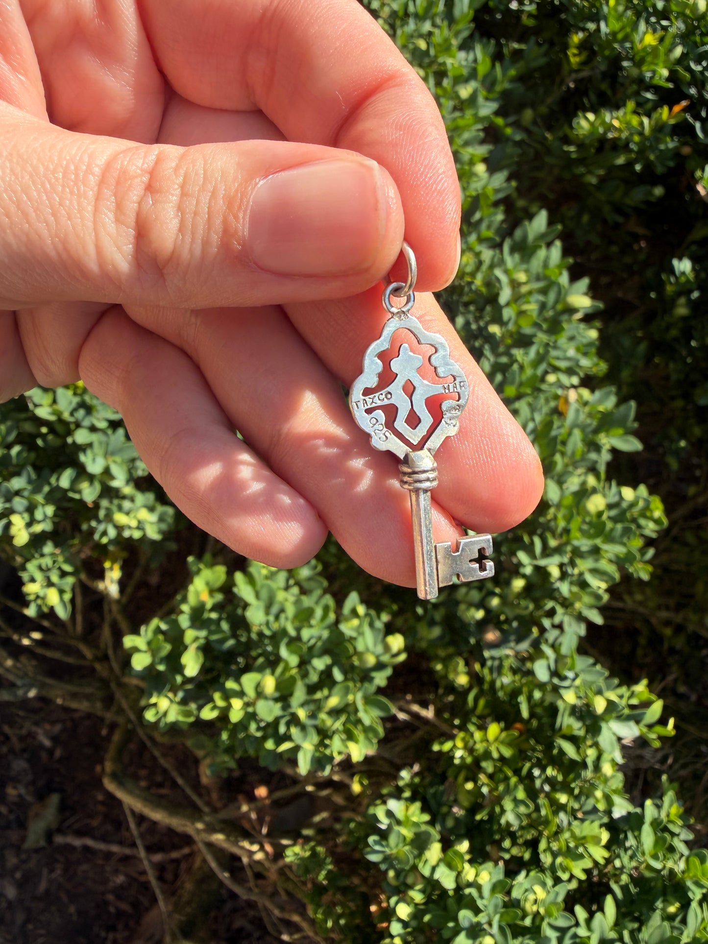 Vintage Sterling Skeleton Key