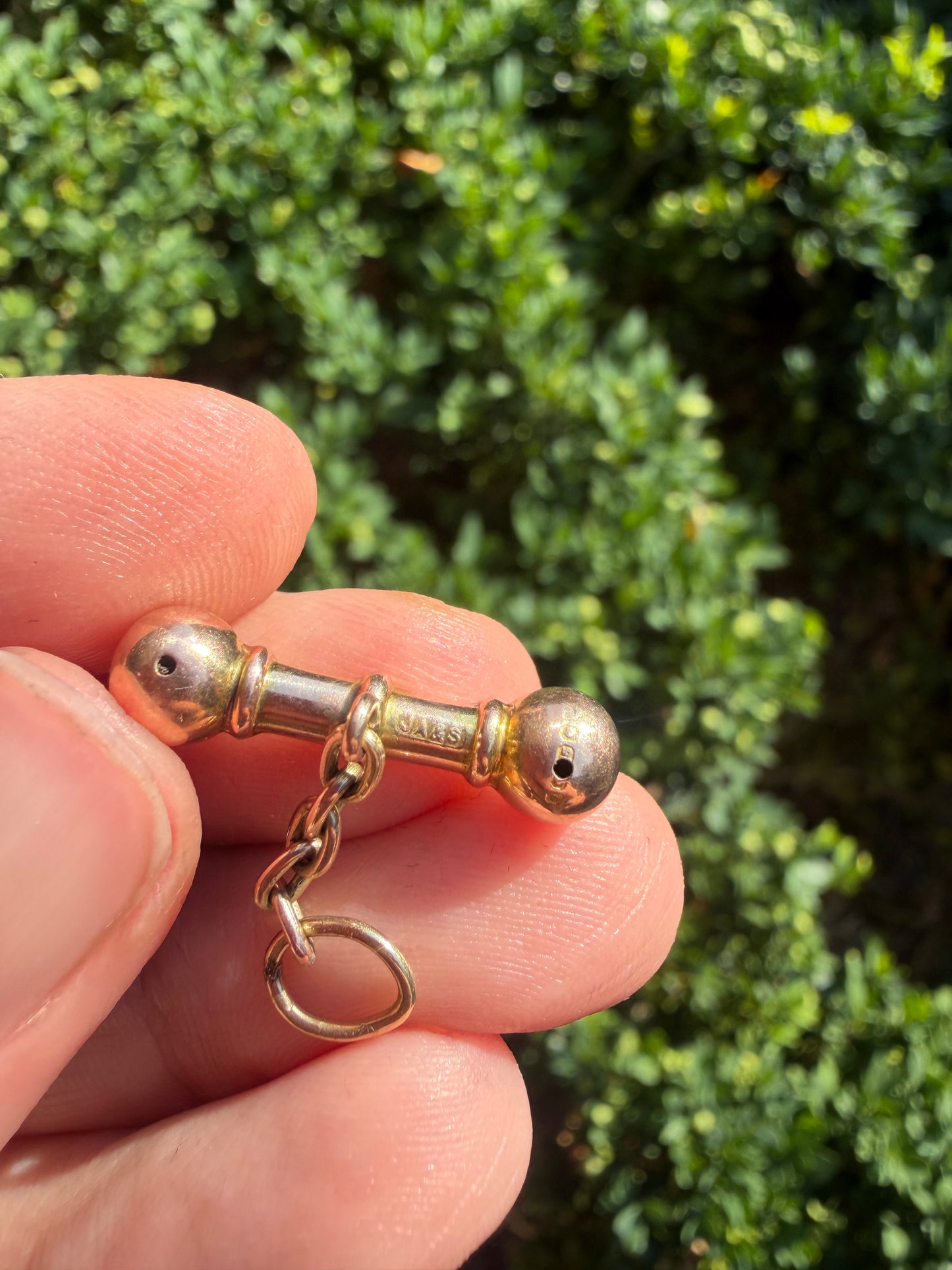 9k Rose Gold Tbar