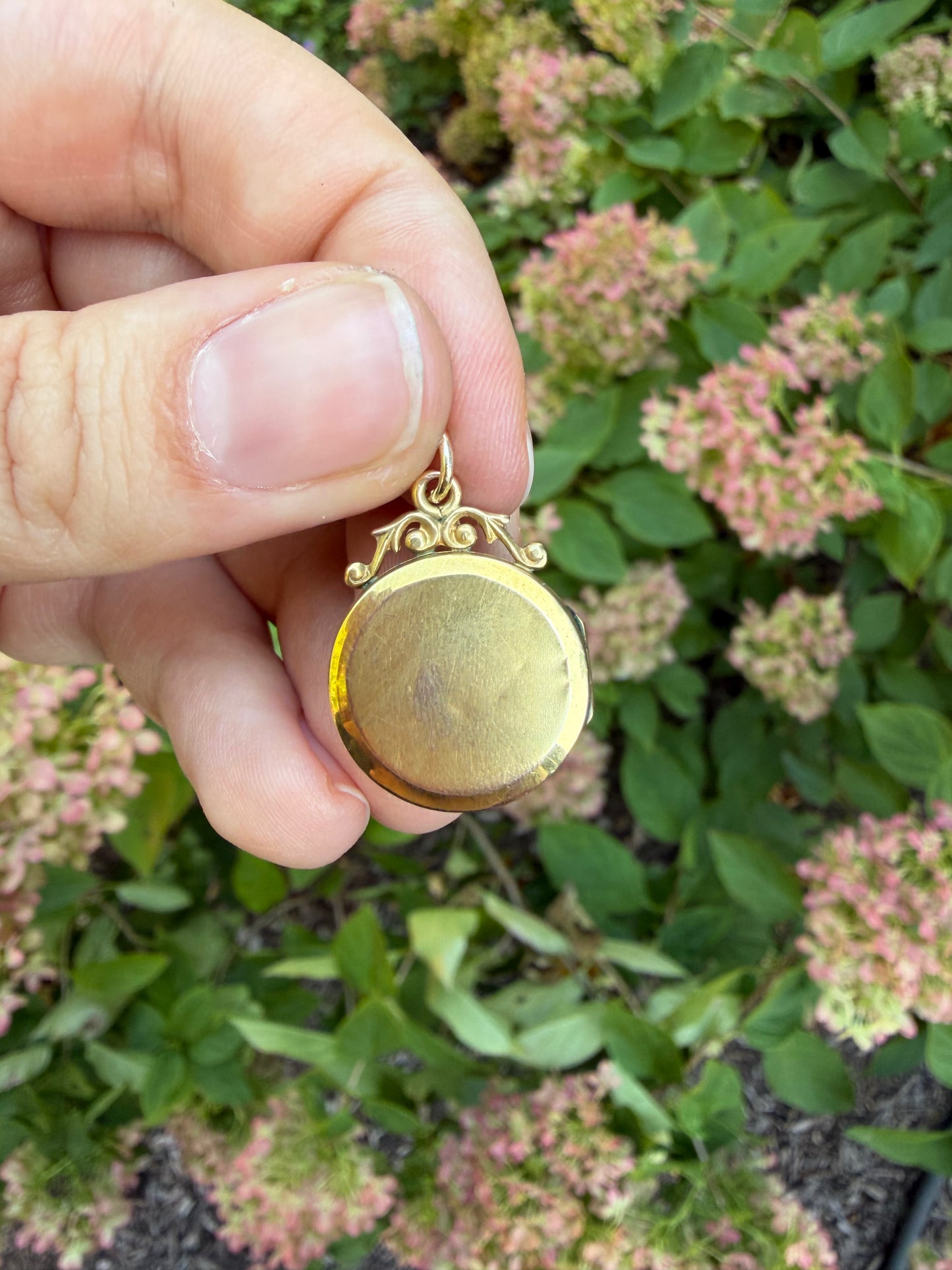 Antique 9k Bird Locket