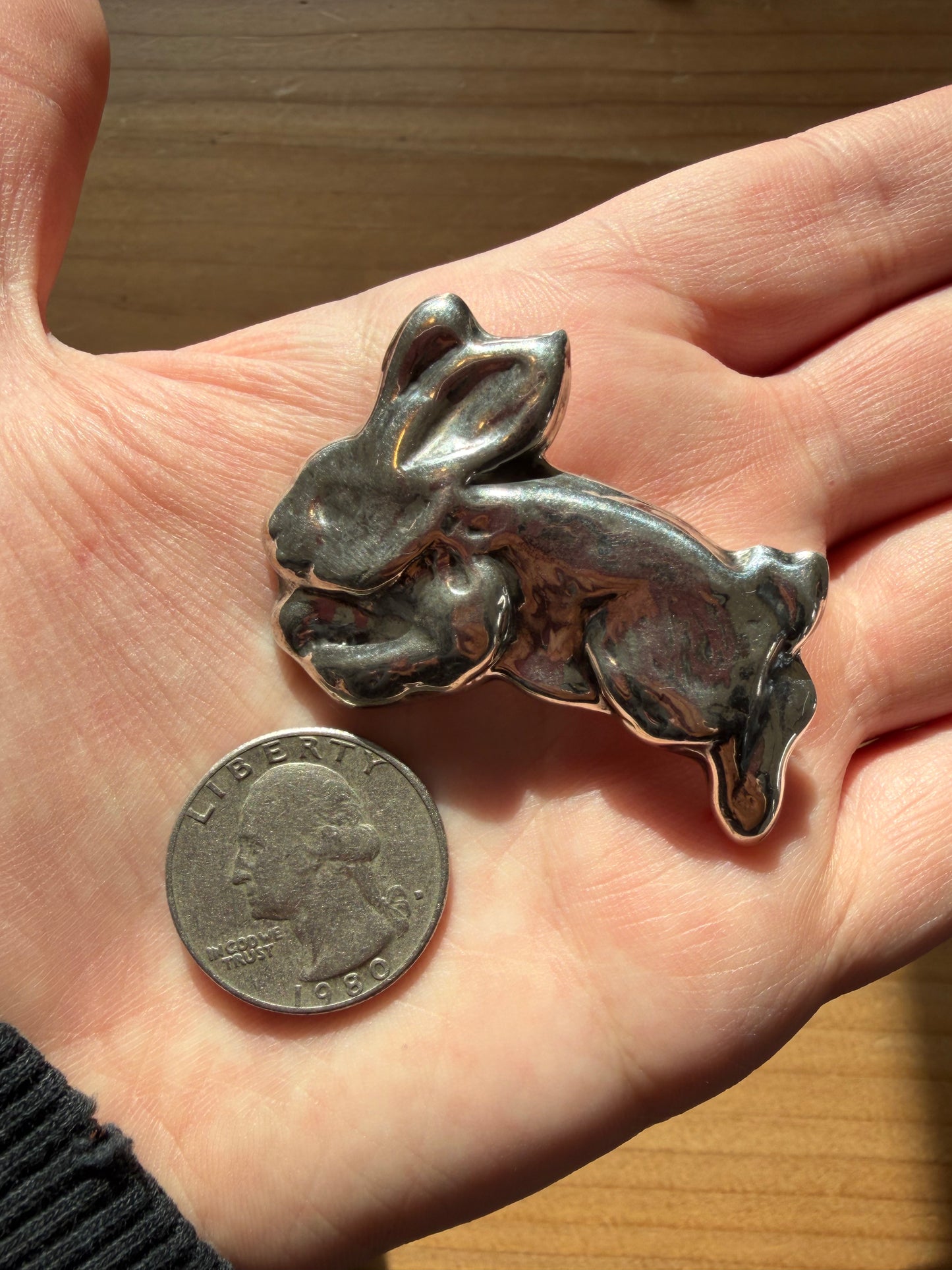 Bunny Brooch