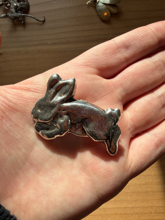 Bunny Brooch