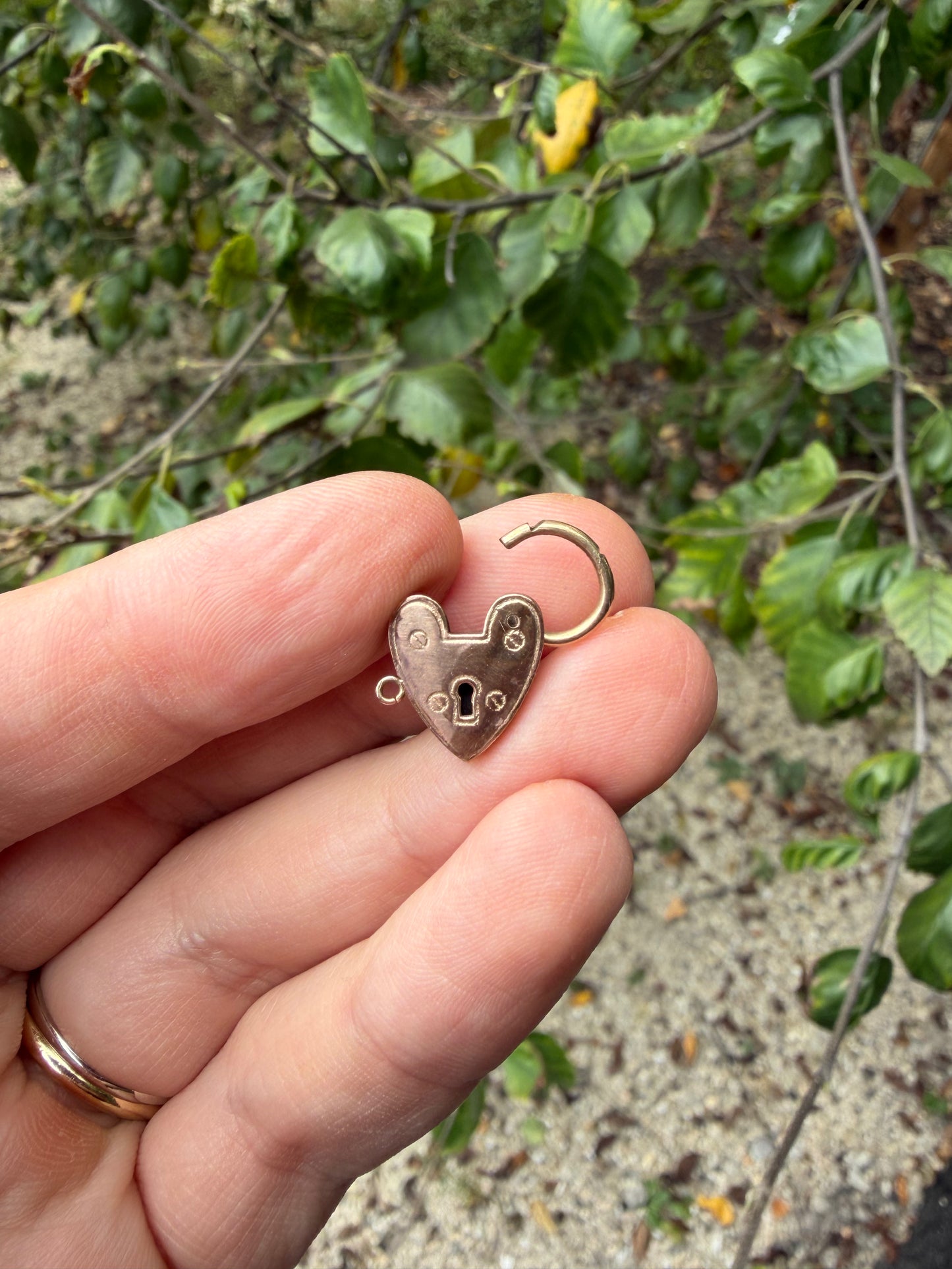 G & E Rodd Vintage Heart Padlock