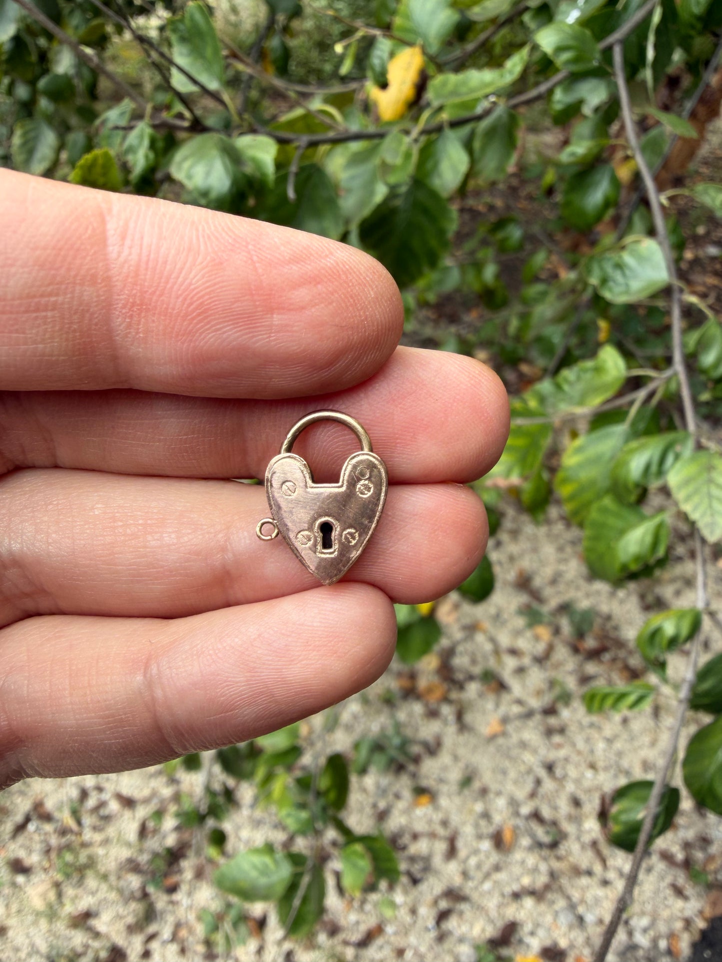 G & E Rodd Vintage Heart Padlock