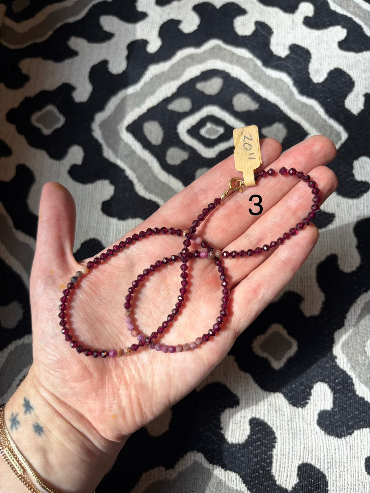 "Hawthorne Handmade" A Study in Pink Necklaces