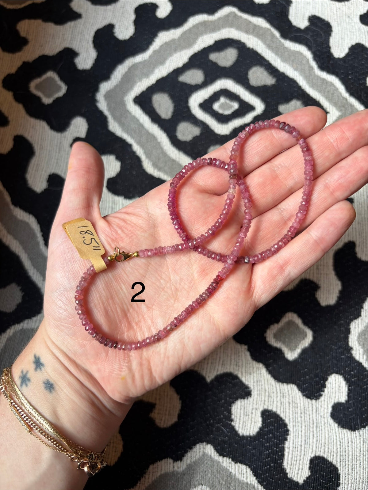 "Hawthorne Handmade" A Study in Pink Necklaces